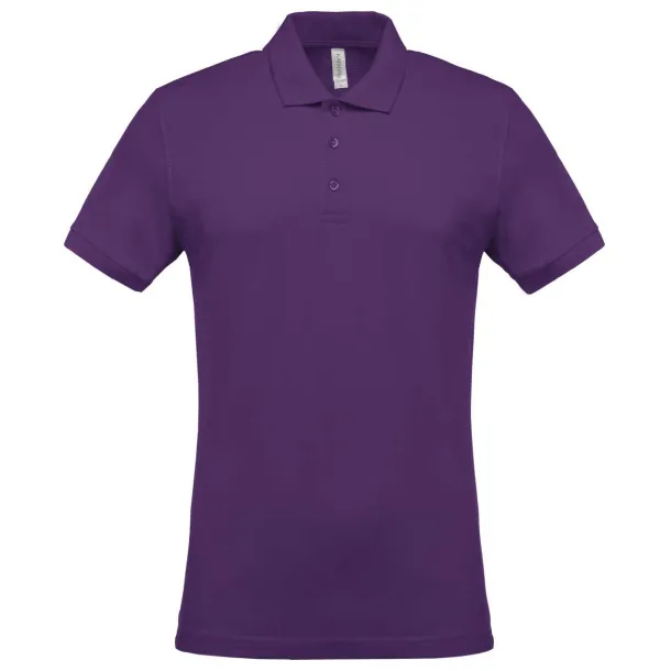  MEN'S SHORT-SLEEVED PIQUÉ POLO SHIRT - Kariban Ljubičasta