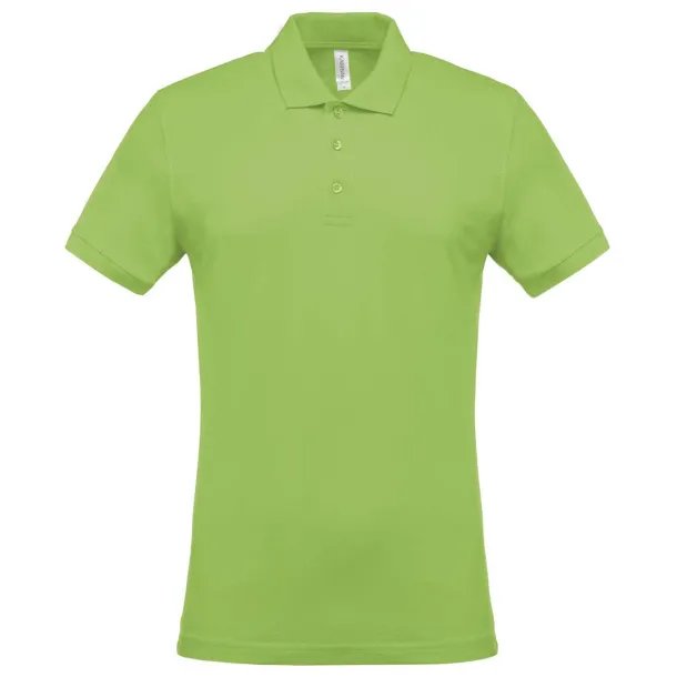  MEN'S SHORT-SLEEVED PIQUÉ POLO SHIRT - Kariban Lime