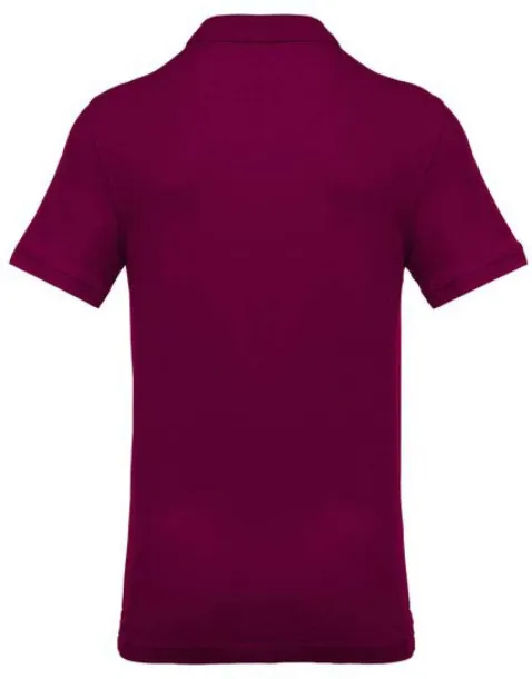  MEN'S SHORT-SLEEVED PIQUÉ POLO SHIRT - Kariban Wine