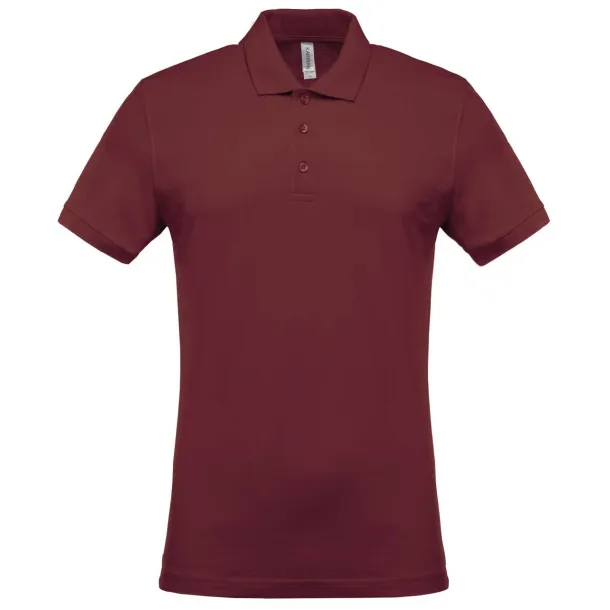  MEN'S SHORT-SLEEVED PIQUÉ POLO SHIRT - Kariban Wine