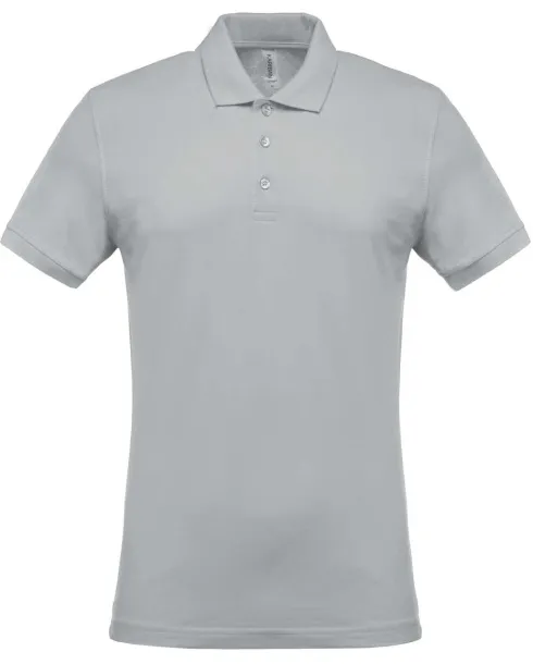  Muška polo pique majica kratkih rukava, 180 g/m2 - Kariban Snow Grey
