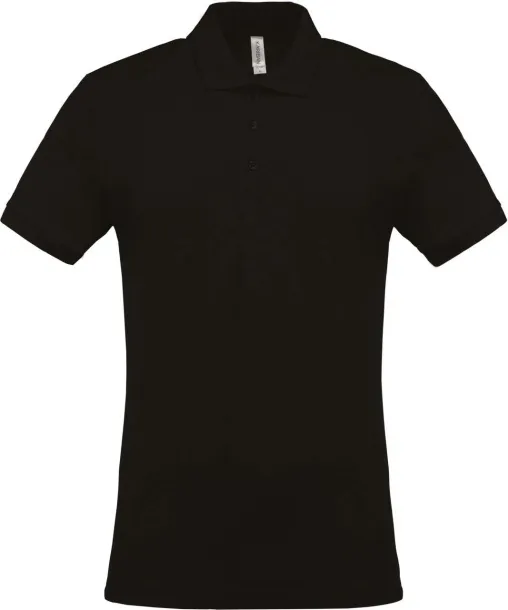  MEN'S SHORT-SLEEVED PIQUÉ POLO SHIRT - Kariban Black