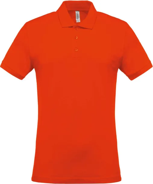  MEN'S SHORT-SLEEVED PIQUÉ POLO SHIRT, 180 g/m2 - Kariban Orange
