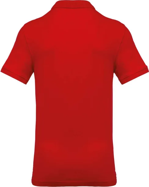  MEN'S SHORT-SLEEVED PIQUÉ POLO SHIRT, 180 g/m2 - Kariban Red