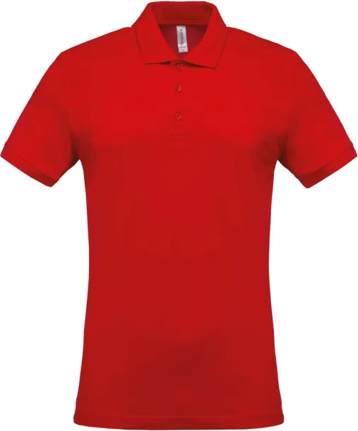  MEN'S SHORT-SLEEVED PIQUÉ POLO SHIRT - Kariban Red