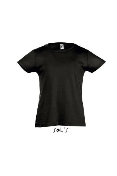 SOL'S CHERRY  GIRLS' T-SHIRT - SOL'S Black