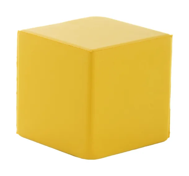 Cubix antistress ball Yellow