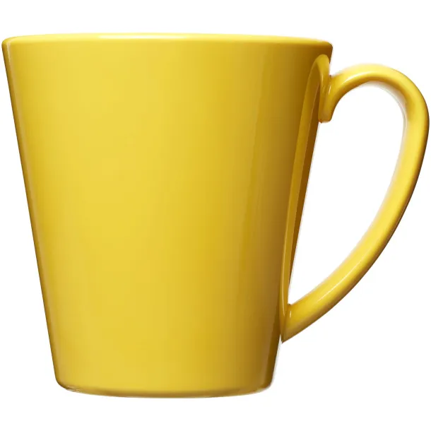 Supreme 350 ml plastic mug - Unbranded Yellow