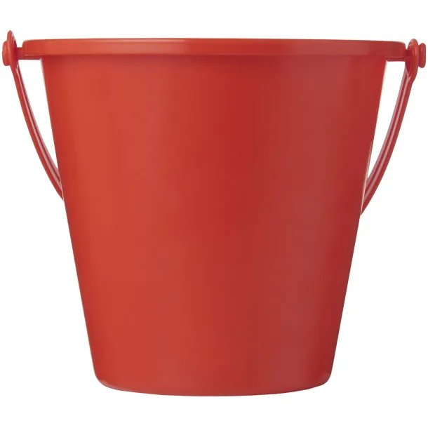 Tides recycled beach bucket and spade - Unbranded Red