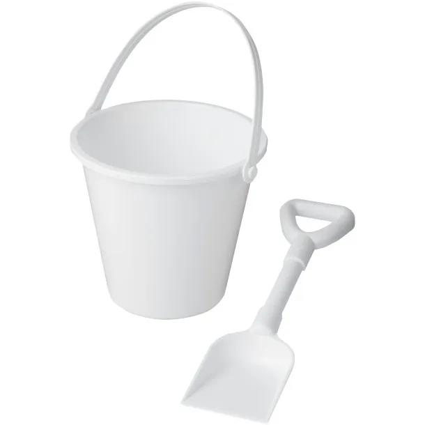 Tides recycled beach bucket and spade - Unbranded White