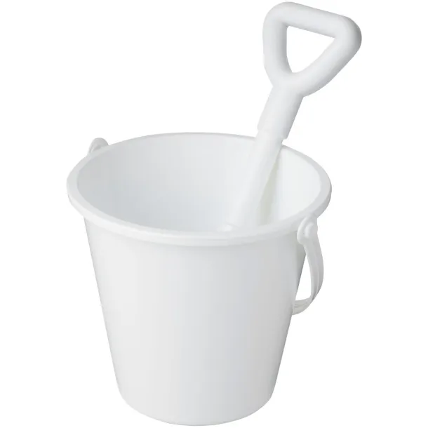 Tides recycled beach bucket and spade - Unbranded White