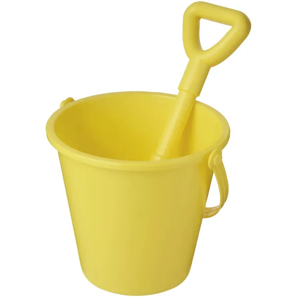 Tides recycled beach bucket and spade - Unbranded Yellow