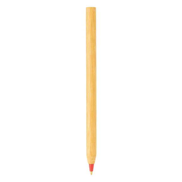 NINA Bamboo ball pen Red