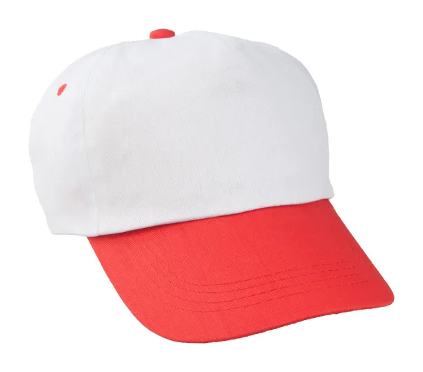 Reggie baseball cap White Red