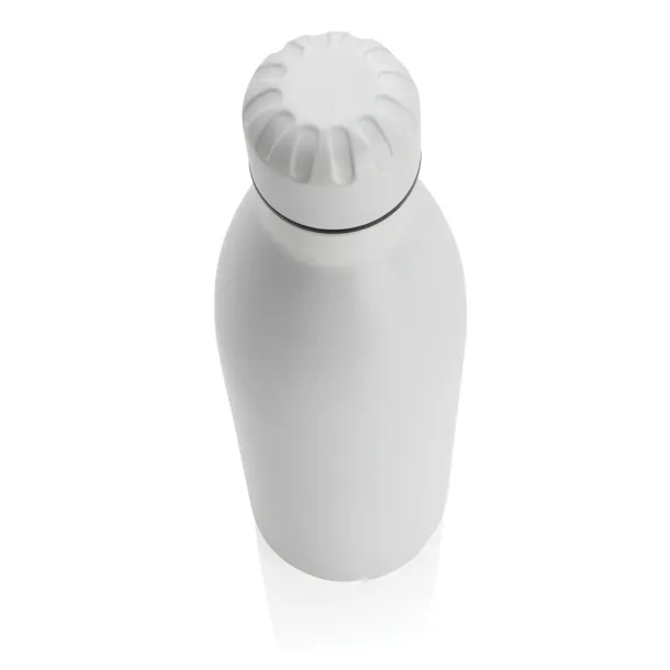  Solid color vacuum stainless steel bottle 750ml - XD Collection White 