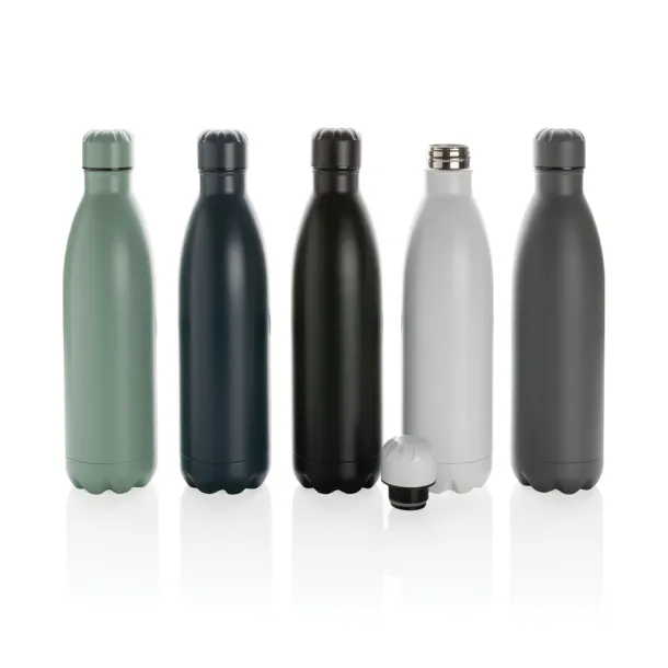  Solid color vacuum stainless steel bottle 750ml - XD Collection White 