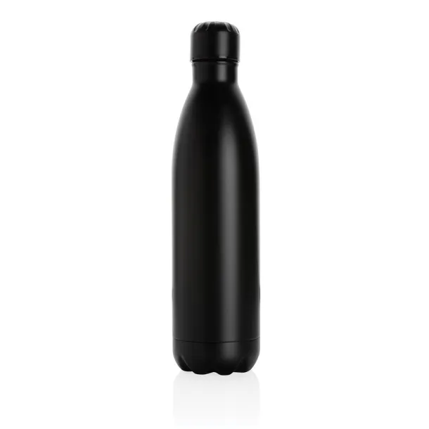  Solid color vacuum stainless steel bottle 750ml - XD Collection Black 