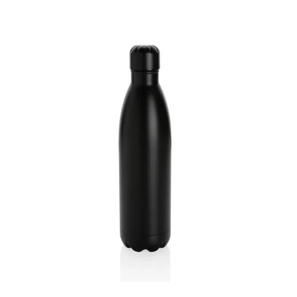  Solid color vacuum stainless steel bottle 750ml - XD Collection Black 