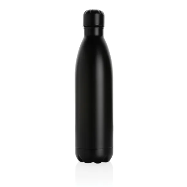  Solid color vacuum stainless steel bottle 750ml - XD Collection Black 