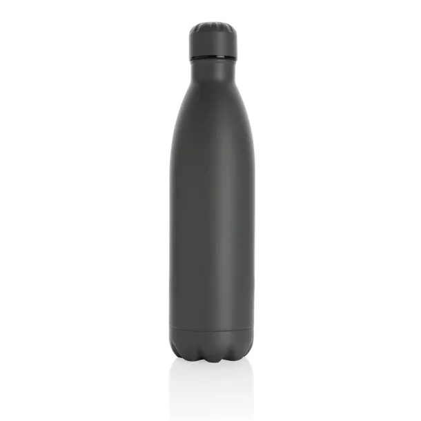  Solid color vacuum stainless steel bottle 750ml - XD Collection Grey 