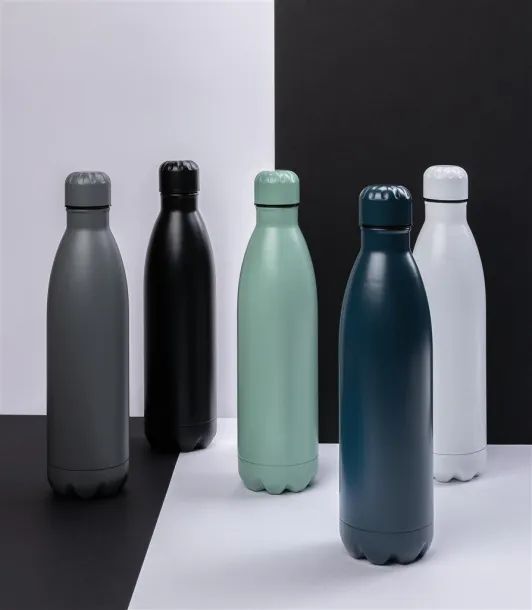  Solid color vacuum stainless steel bottle 750ml - XD Collection Green 