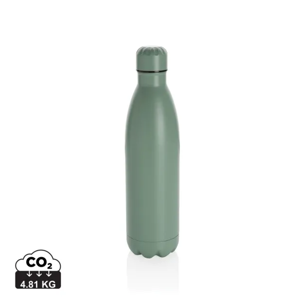  Solid color vacuum stainless steel bottle 750ml - XD Collection Green 