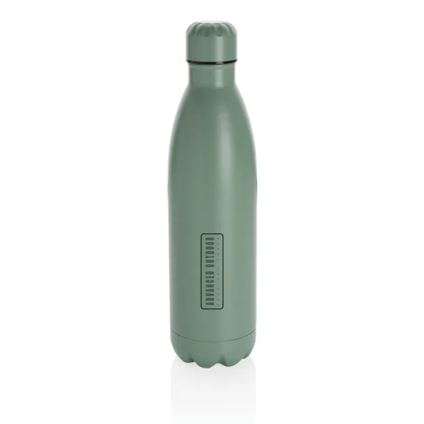  Solid color vacuum stainless steel bottle 750ml - XD Collection Green 