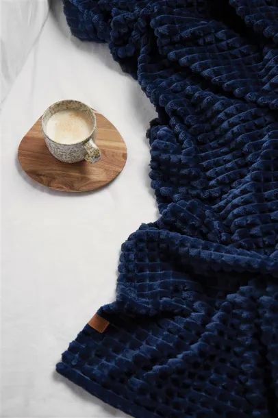  VINGA Branson GRS recycled pet blanket - Vinga navy