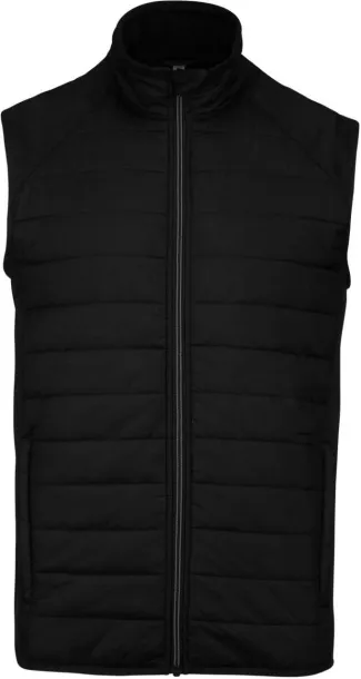  DUAL-FABRIC SLEEVELESS SPORTS JACKET - Proact Black