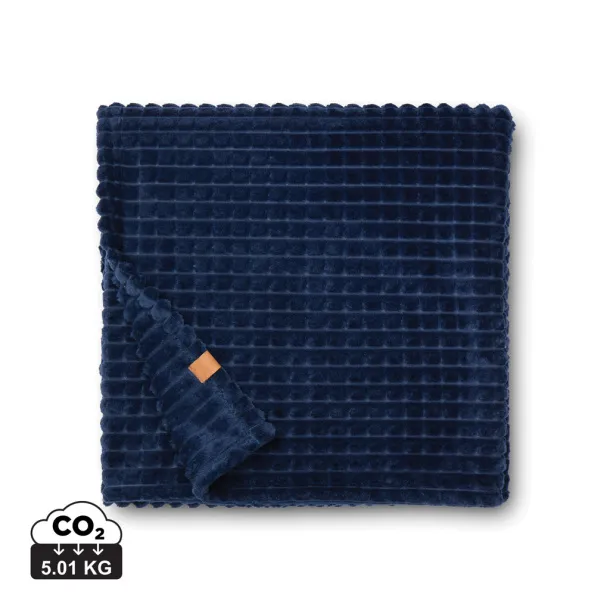  VINGA Branson GRS recycled pet blanket - Vinga navy