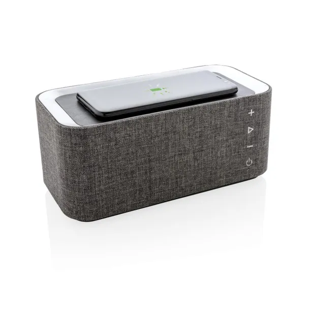  Vogue wireless charging speaker - XD Xclusive Cool Grey 9 Black