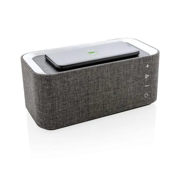  Vogue wireless charging speaker - XD Xclusive Cool Grey 9 Black