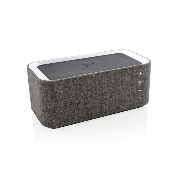  Vogue wireless charging speaker - XD Xclusive Cool Grey 9 Black