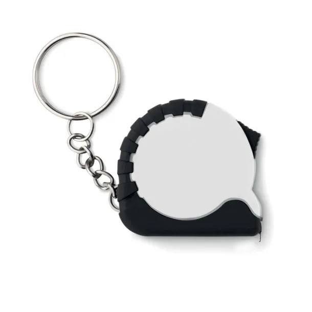 ITO Small measuring tape key ring White