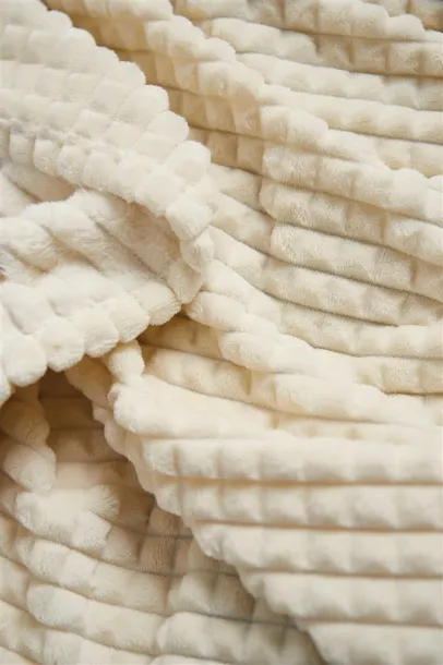  VINGA Branson GRS recycled pet blanket - Vinga beige