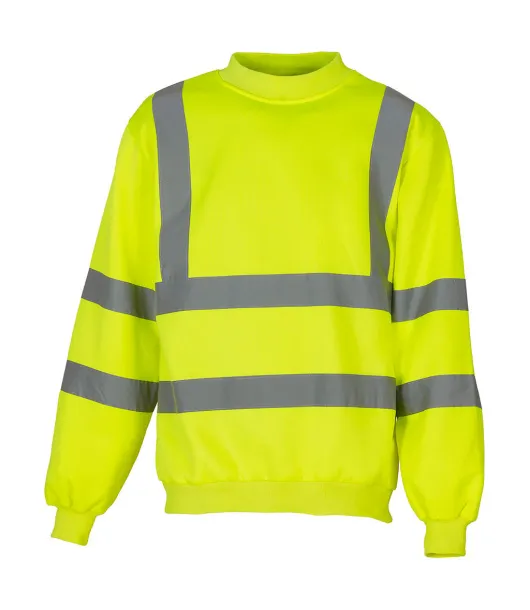  Fluo Sweatshirt - Yoko Fluo Yellow