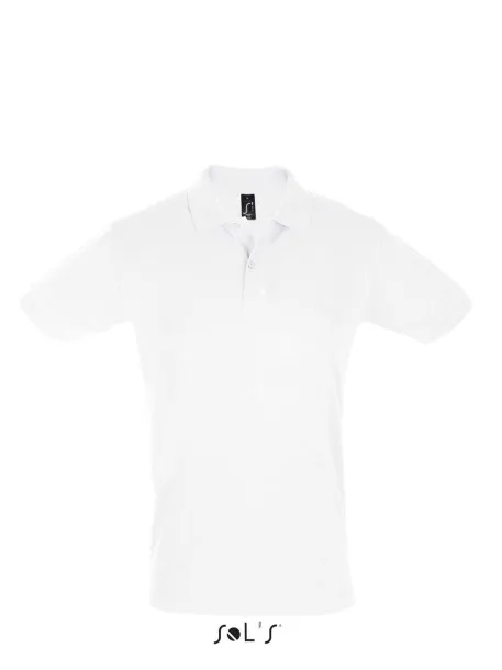 SOL'S PERFECT Muška polo majica, 180 g/m2 - SOL'S Bijela