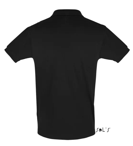 SOL'S PERFECT Muška polo majica, 180 g/m2 - SOL'S Crna