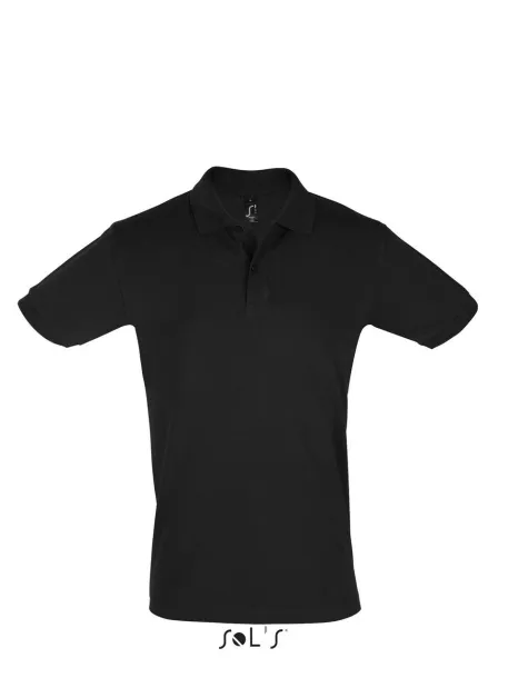 SOL'S PERFECT Muška polo majica, 180 g/m2 - SOL'S Crna