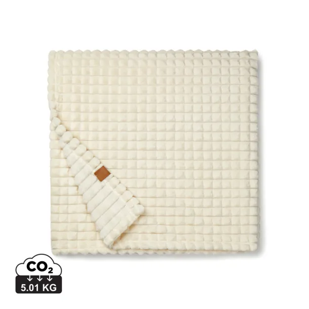  VINGA Branson deka od GRS recikliranog PET-a, 290 g/m2 - Vinga beige