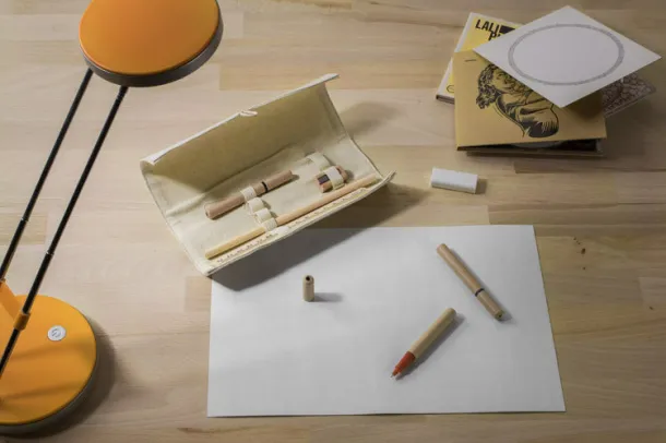 TALOS Pencil case naturalny