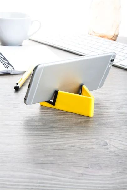 Plassi mobile holder Yellow Black