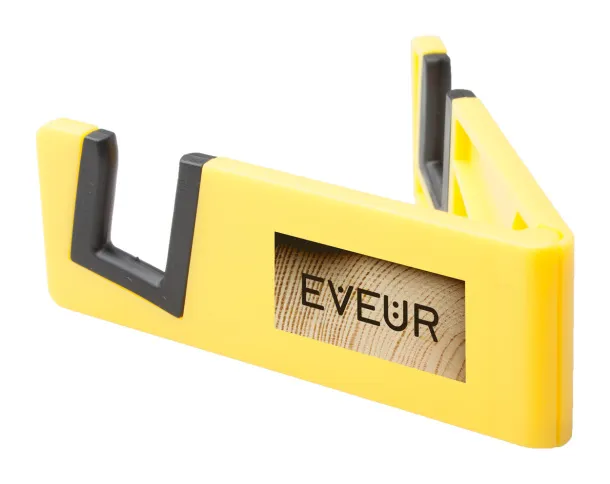 Plassi mobile holder Yellow Black