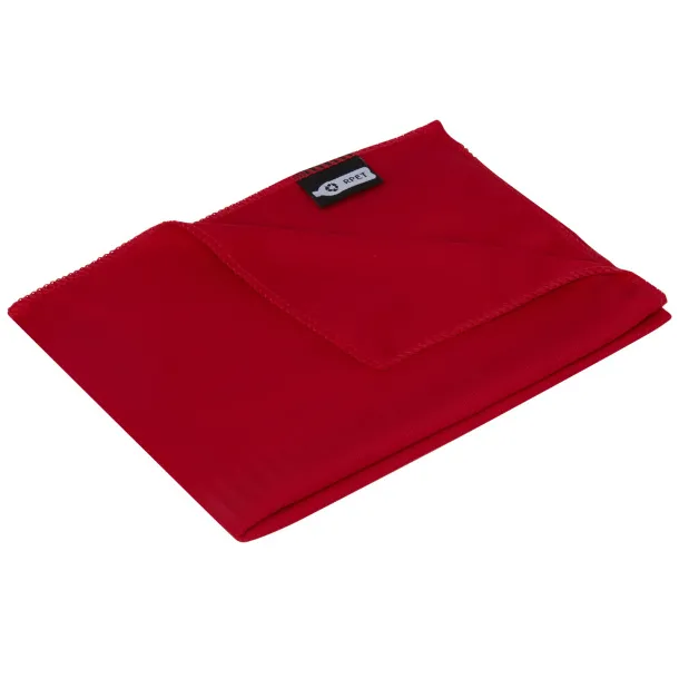 Raquel cooling towel made from recycled PET Red