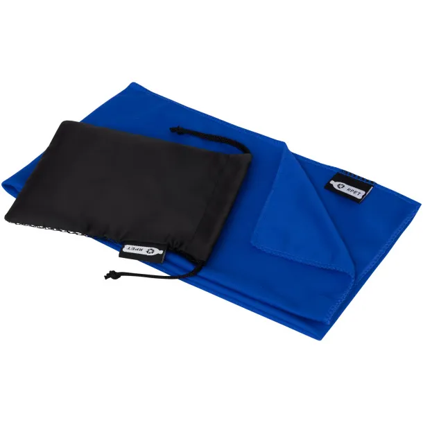 Raquel cooling towel made from recycled PET Royal blue