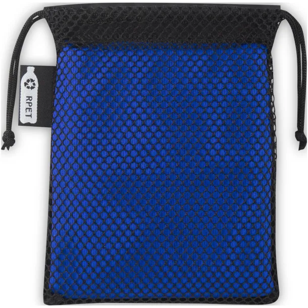 Raquel cooling towel made from recycled PET Royal blue