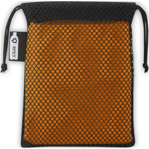 Raquel cooling towel made from recycled PET Orange