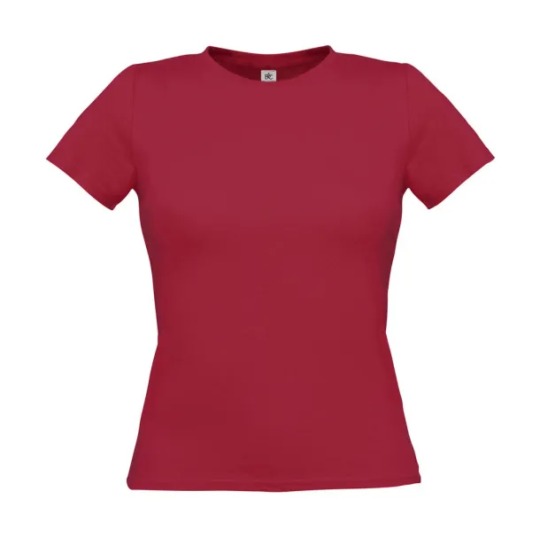  Women-Only T-Shirt - B&C Used Raspberry