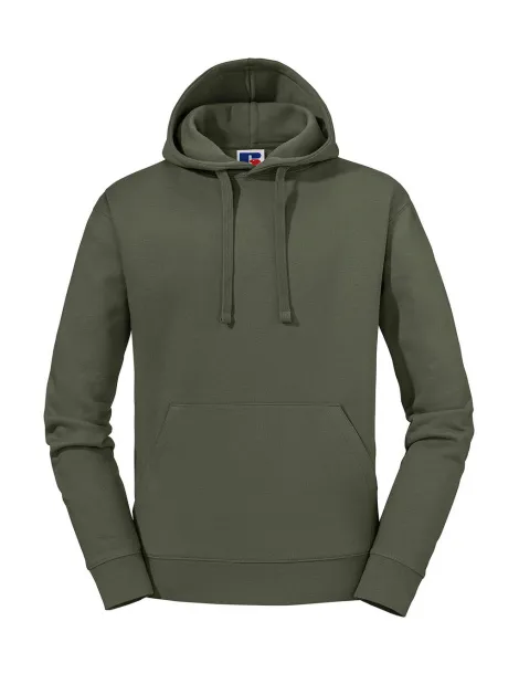  Klasičan muški hoodie - Russell  Maslinasta