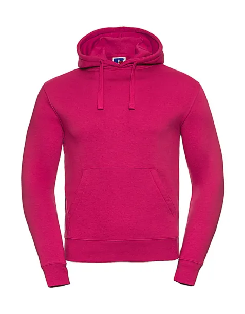  Men's Authentic Hooded Sweat - Russell  Fuchsia